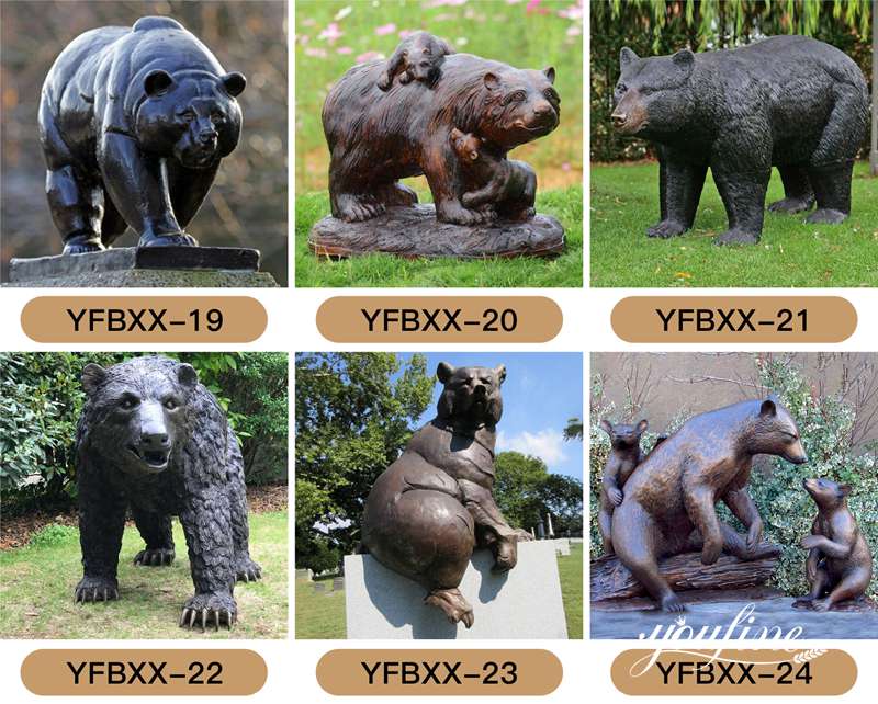 large bear statue - YouFine Sculpture