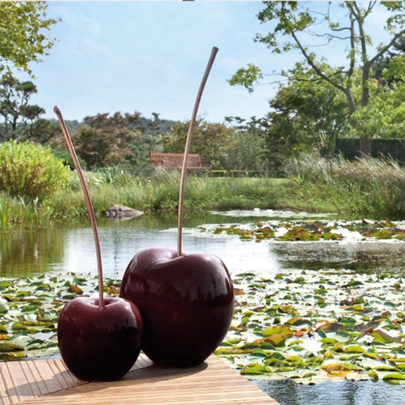 large cherry sculpture for sale