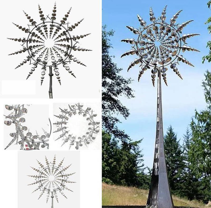 large garden sculpture ideas kinetic wind sculptures 