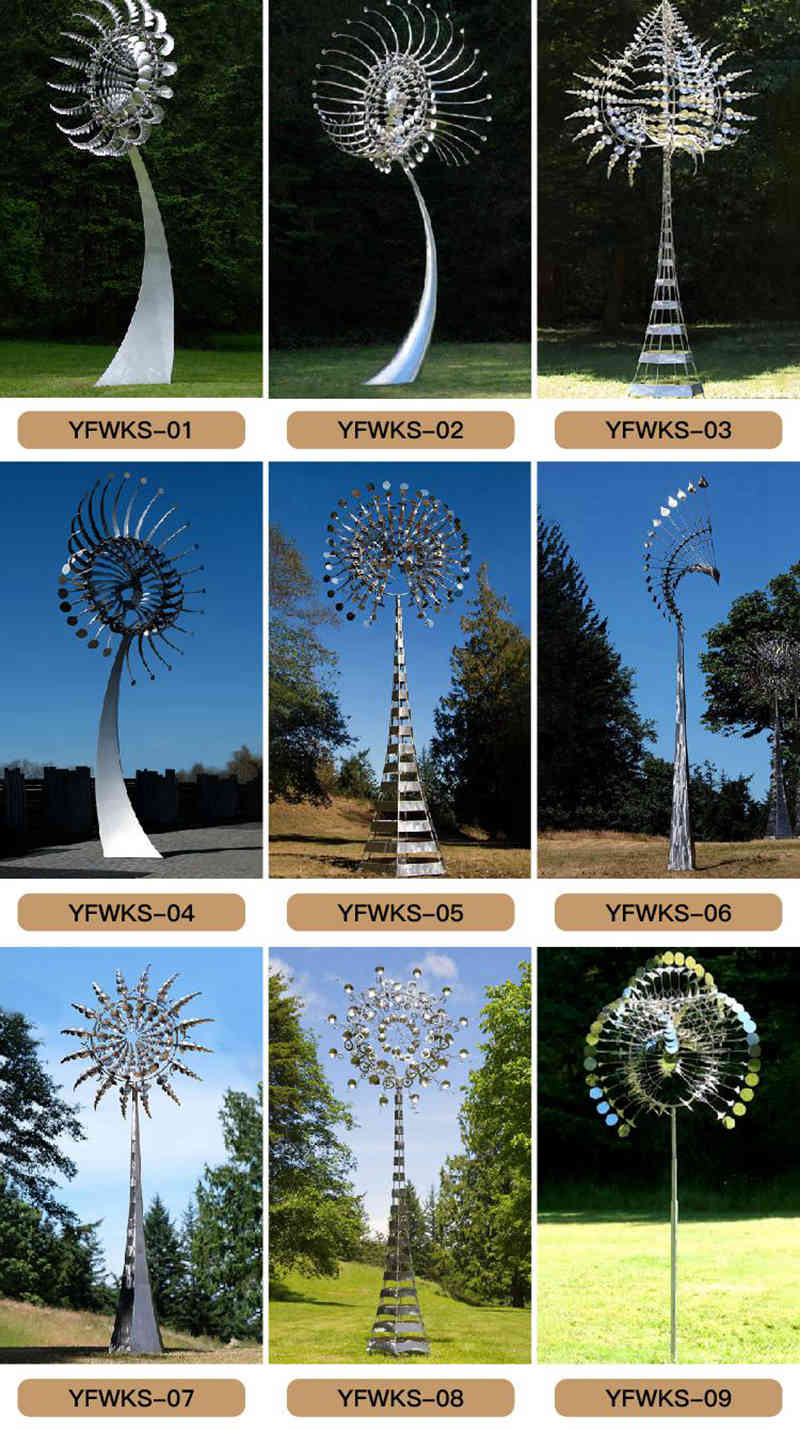 large garden sculpture ideas kinetic wind sculptures 