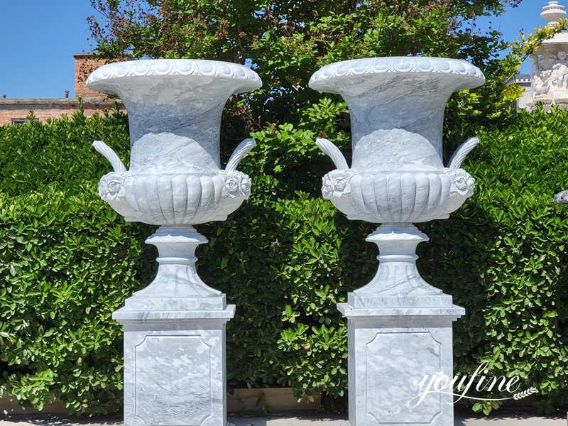 large marble plant pot - YouFine Sculpture