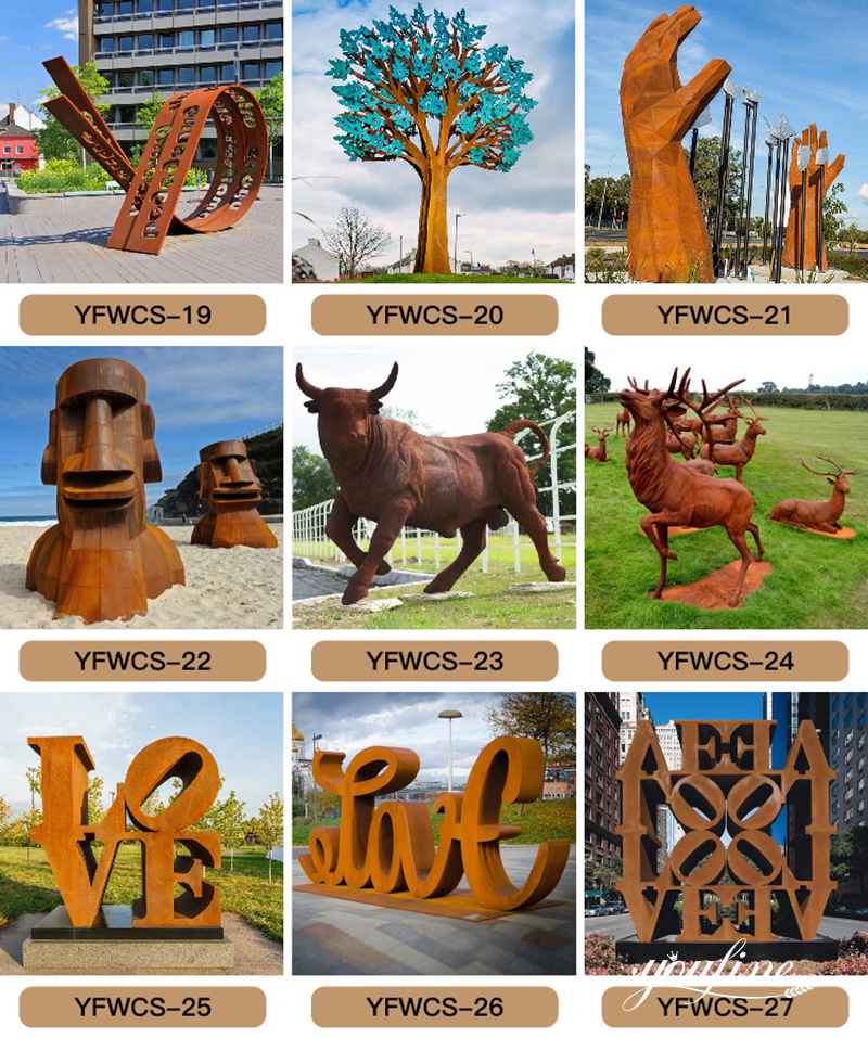 large metal animal sculpture - YouFine Sculpture (2)