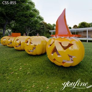  » Large Outdoor Pumpkin Statues Halloween Garden Decor Manufacturer CSS-855