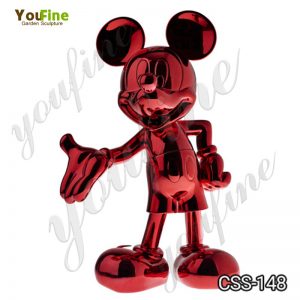  » Stainless Steel Polish Large Mickey Mouse Statue Outdoor Art CSS-148