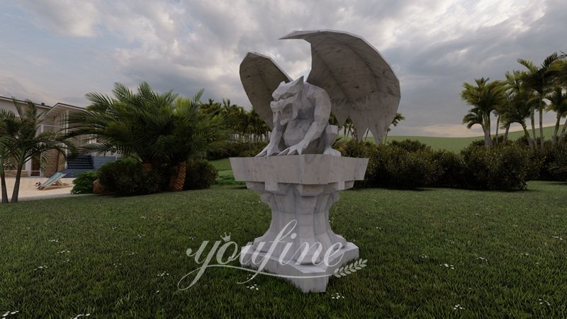 large outdoor gargoyle statues