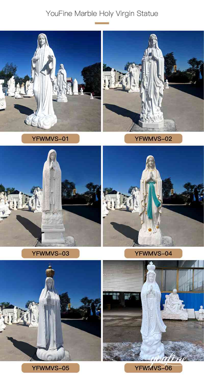 large outdoor virgin mary statue - YouFine Sculpture (1)