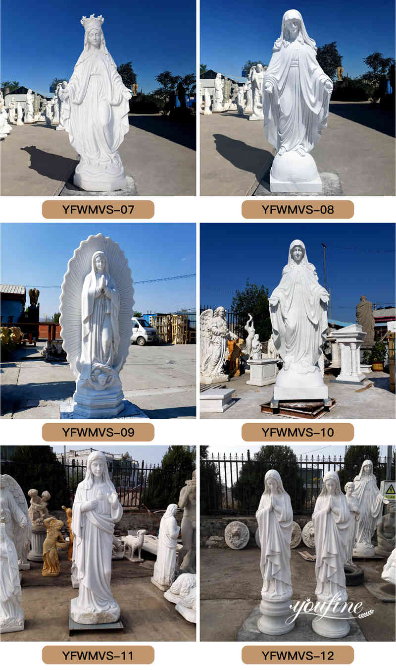 large outdoor virgin mary statue -YouFine Sculpture