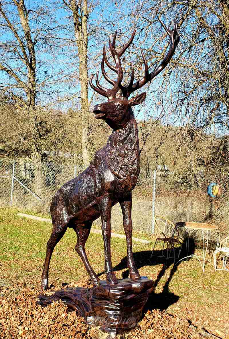 life size elk statues for sale