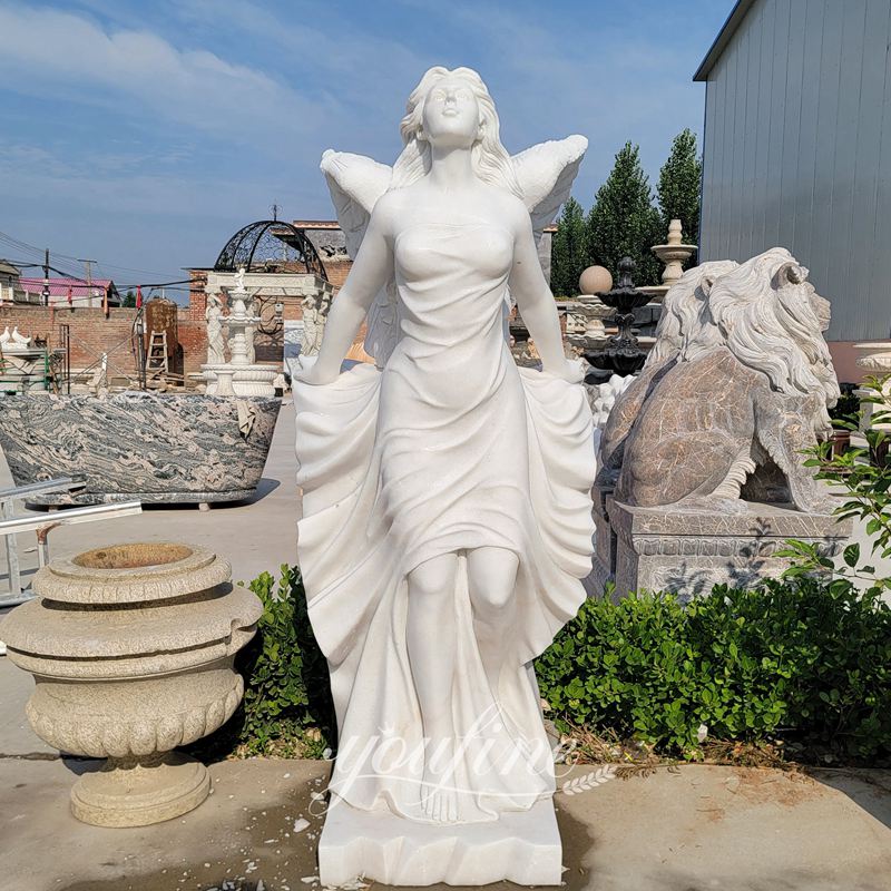 life size marble angel statue for sale