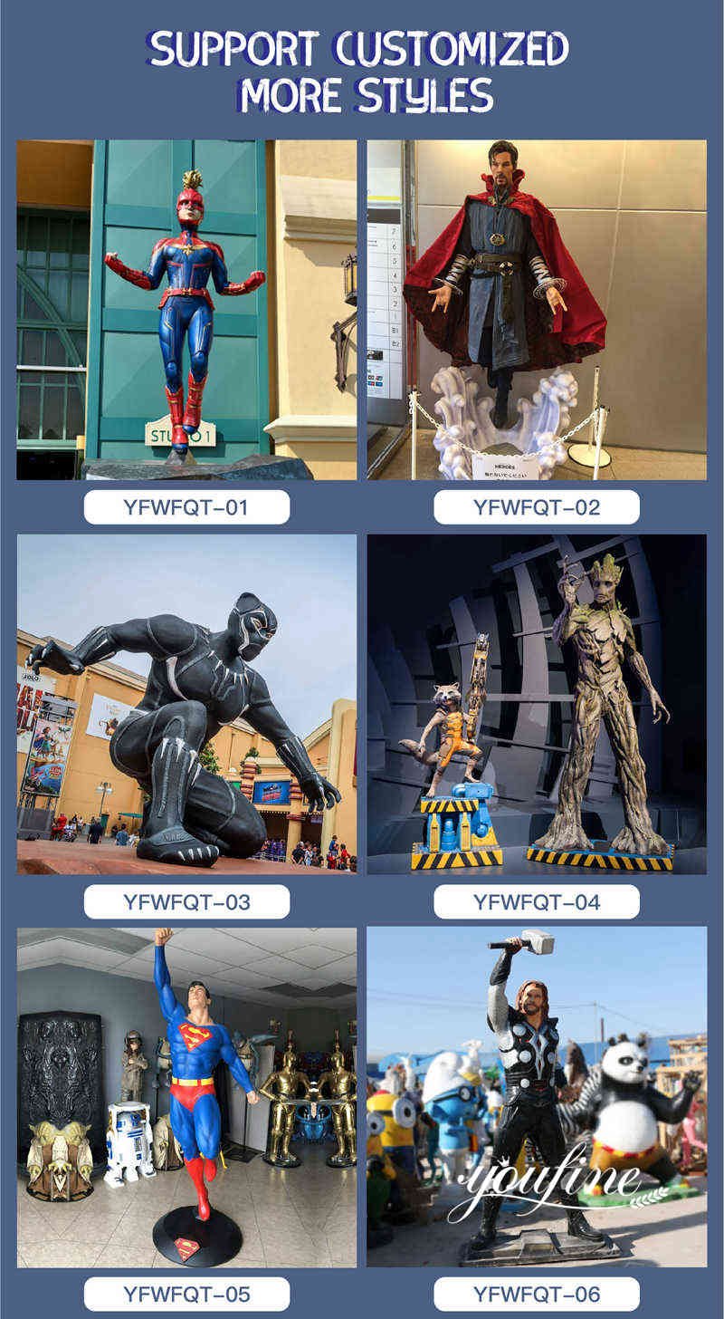 life size marvel statues for sale -YouFine Sculpture