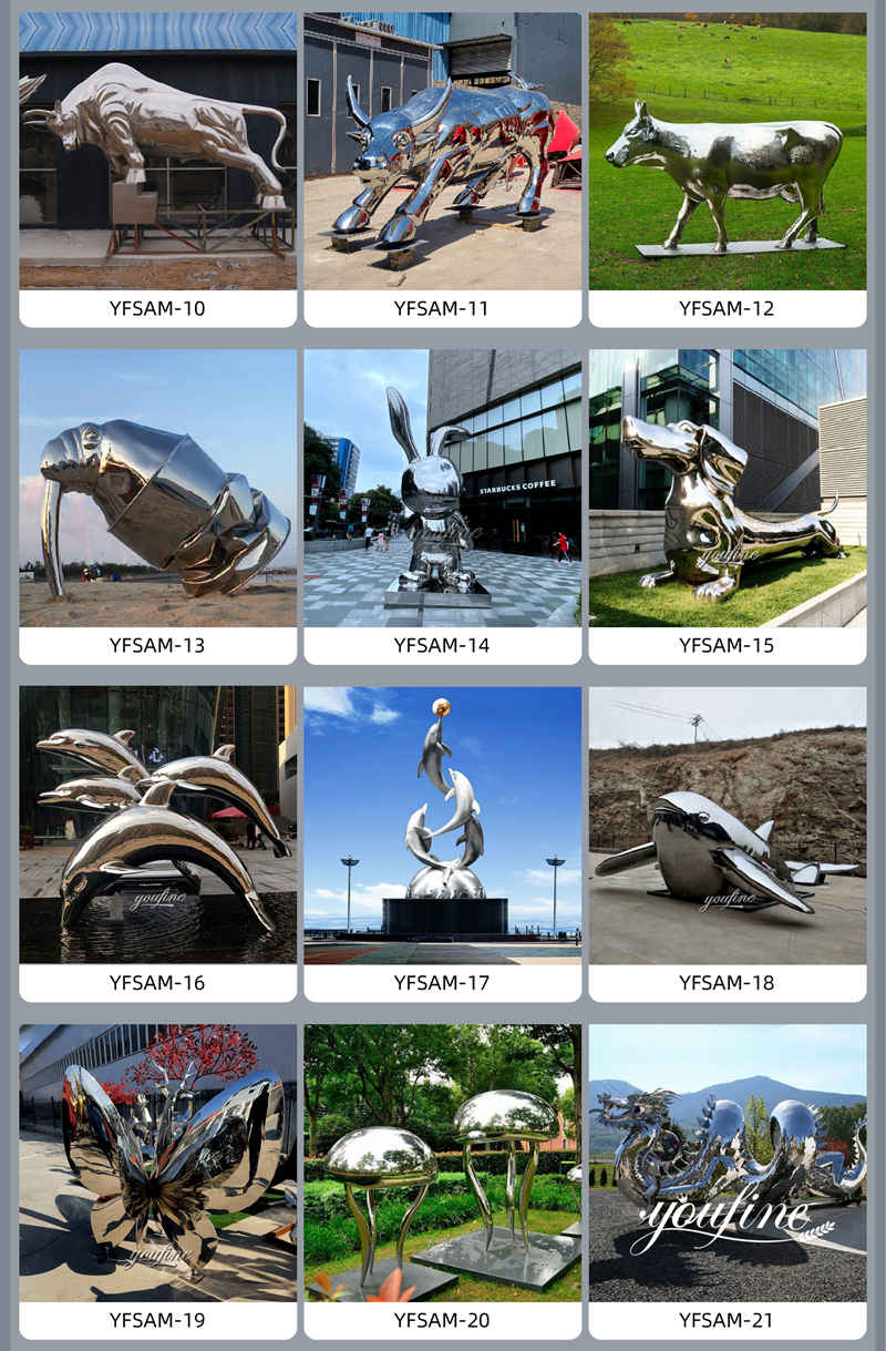 life size metal animal statue -YouFine Sculpture