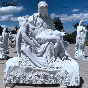 Catholic Life Size Marble Pieta Statue for Sale