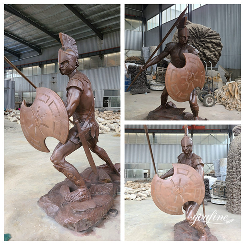 life size spartan statue -YouFine Sculpture