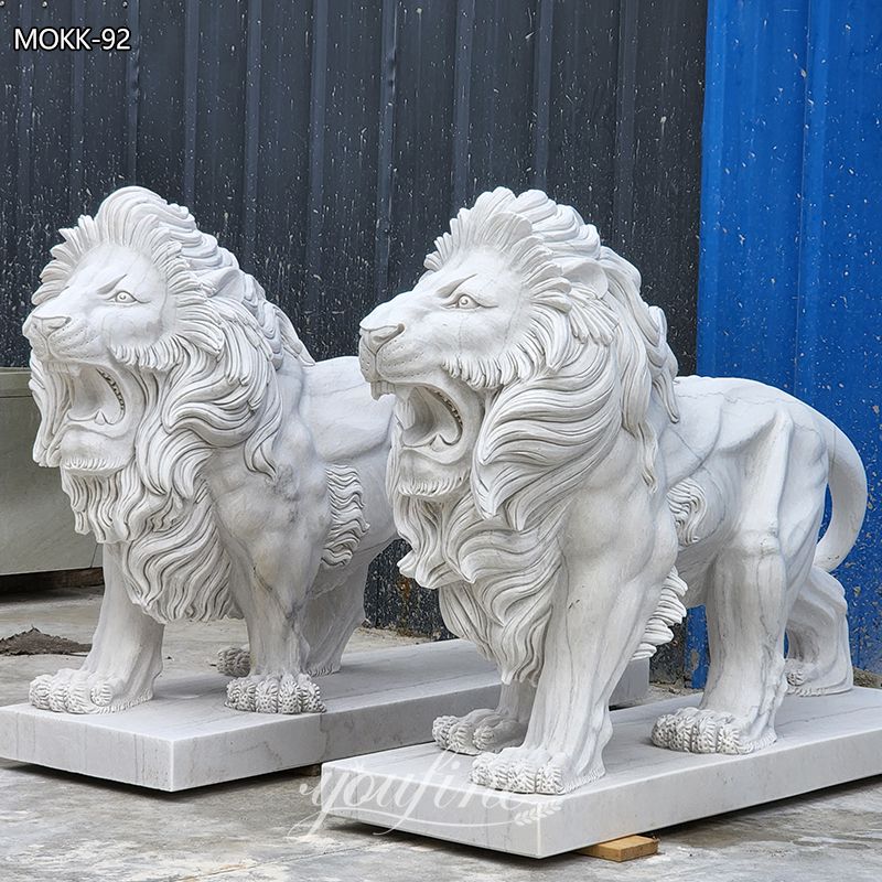  » lion statue for home lion statues for front porch MOKK-92 Featured Image