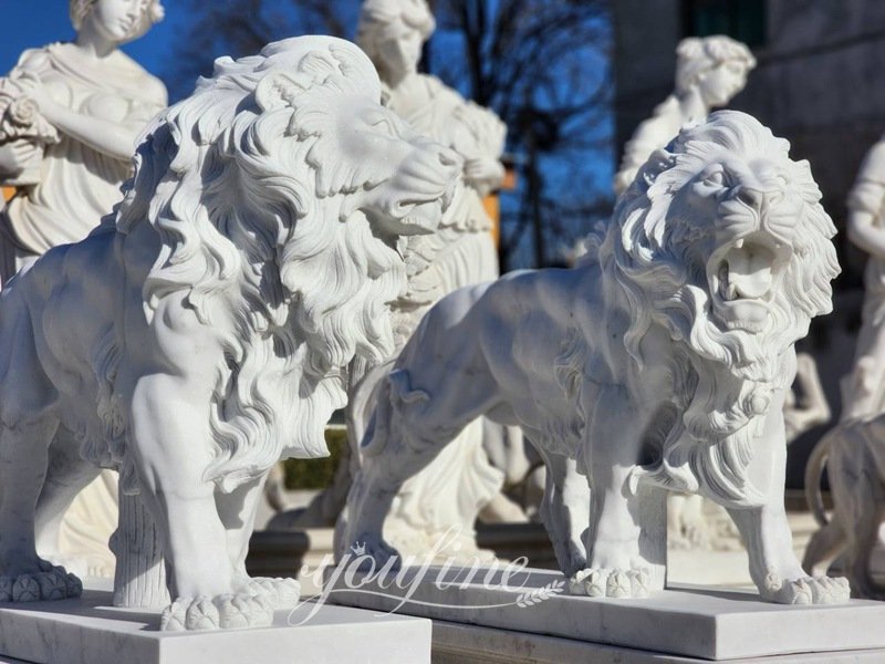 lion statues for front porch