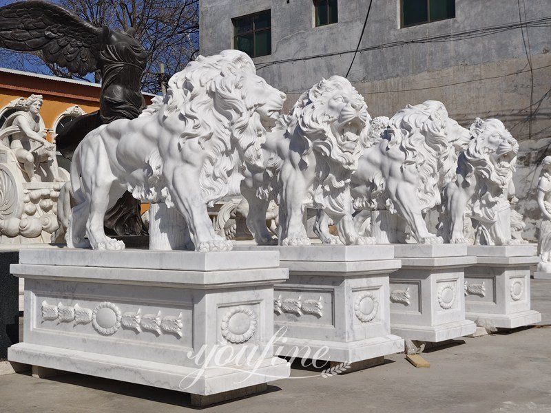 lion statues for front porch