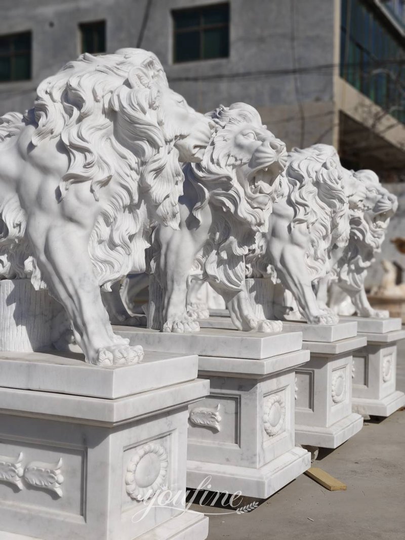 lion statues for front porch