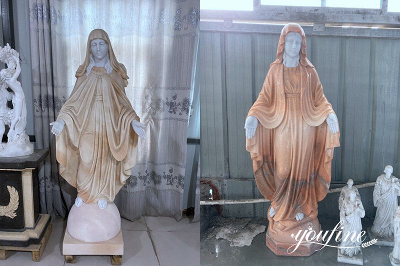 marble Virgin Mary statue - YouFine Sculpture (1)
