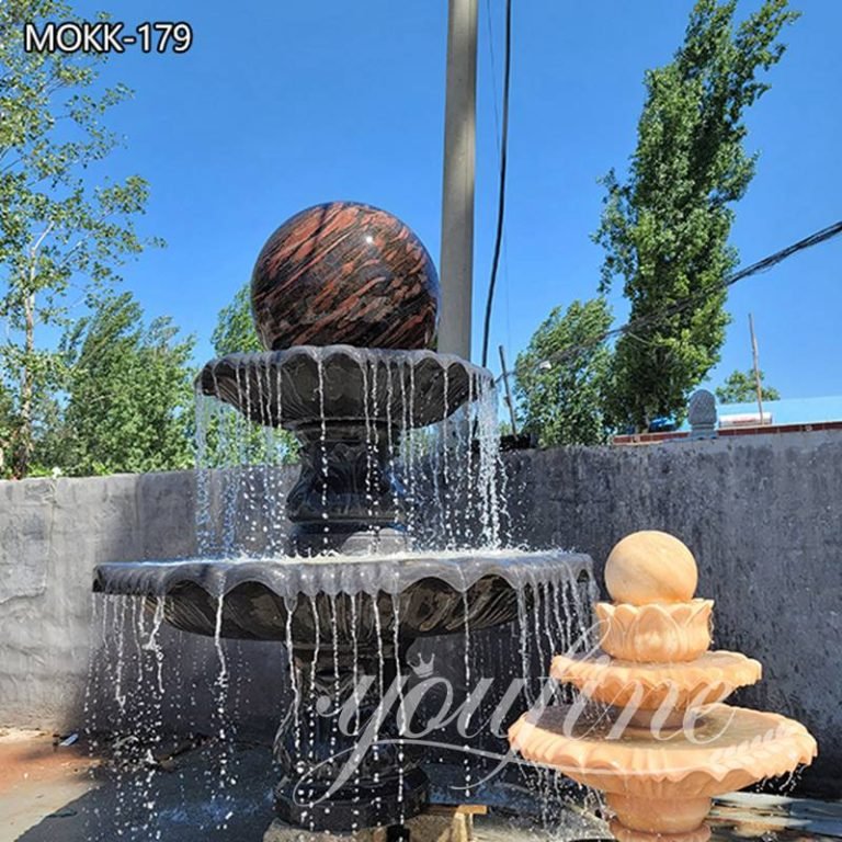 marble ball fountain