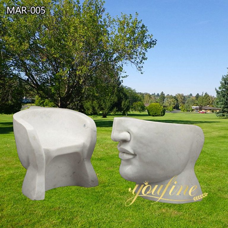 marble face chair