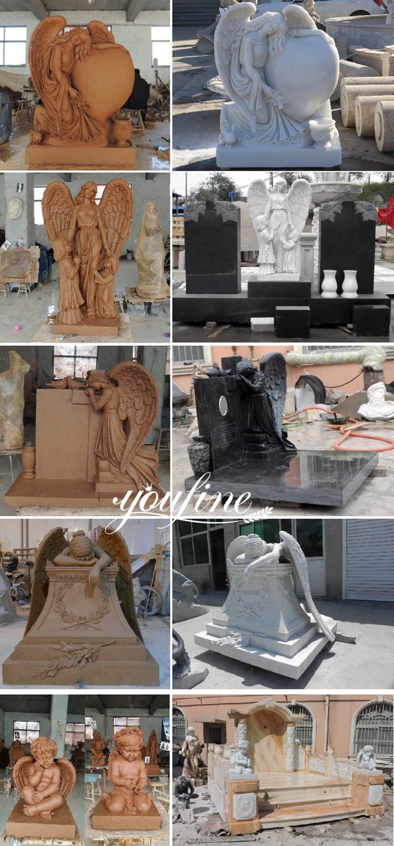 marble headstones show