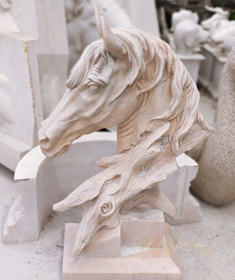 life size horse sculpture