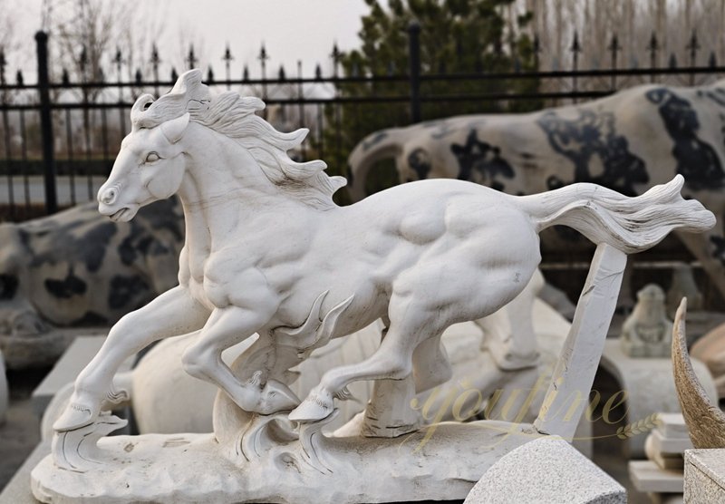 life size horse sculpture