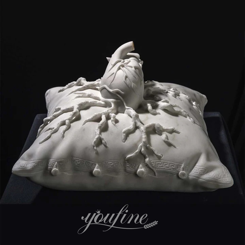 marble pillow sculpture for sale