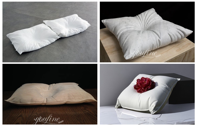 marble pillow sculpture application