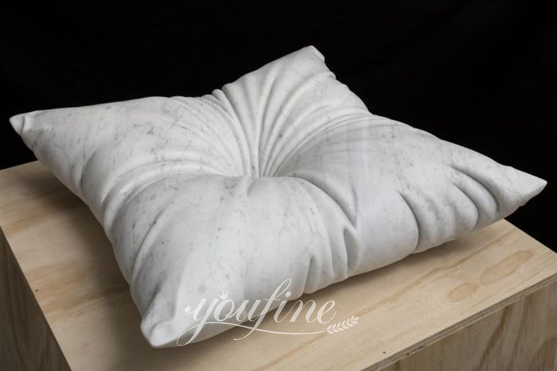 pillow marble sculpture