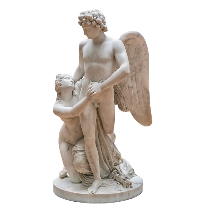 marble sculpture by Swedish artist Johan Tobias Sergel