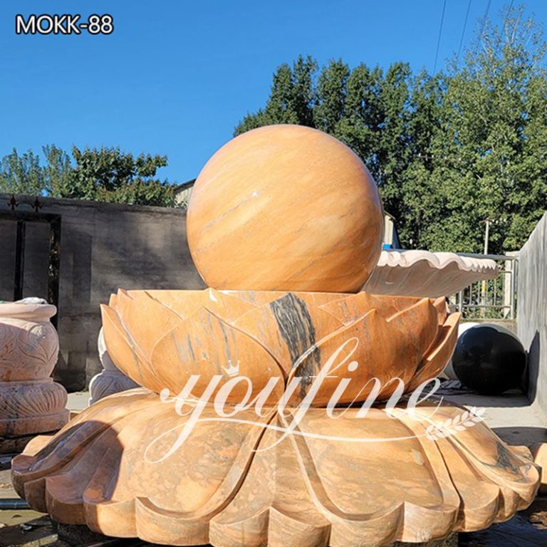 marble sphere fountain