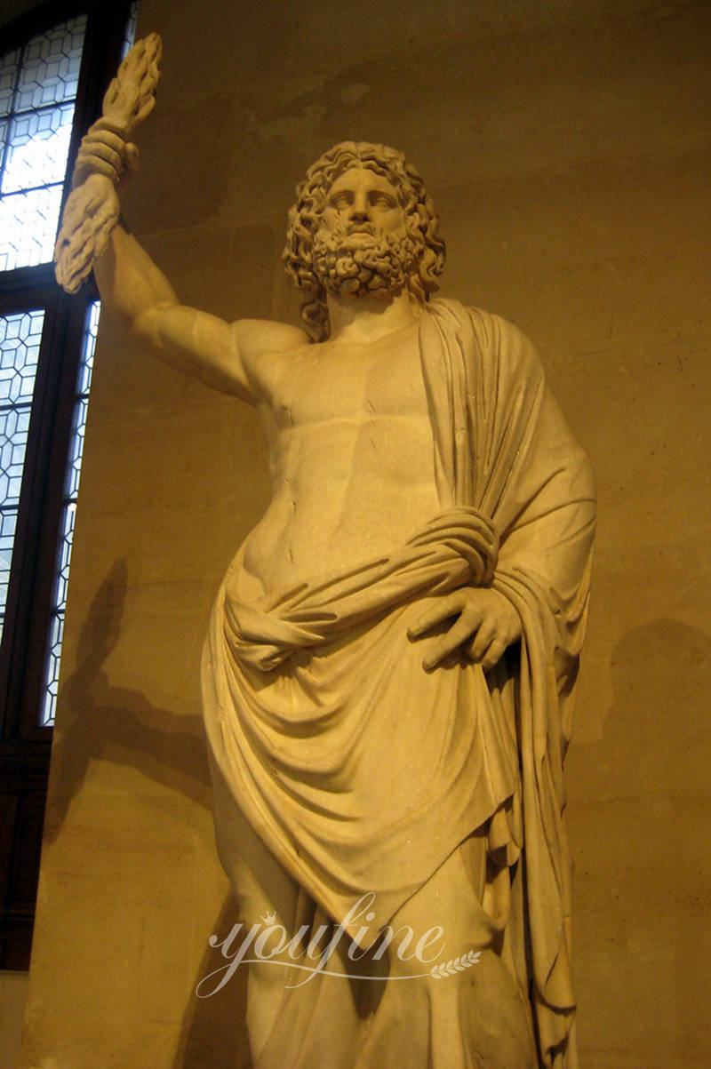 marble statue of zeus -YouFine Sculpture