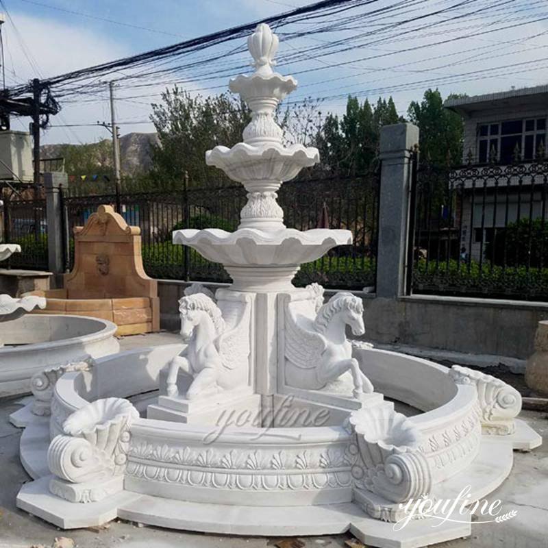 marble water fountain - YouFine Sculpture