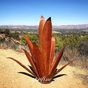  » Metal Cactus Garden Sculpture: A Desert-Inspired Art for Your Outdoor Space