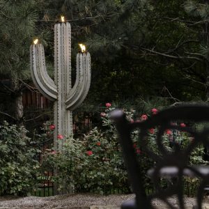  » Metal Cactus Garden Sculpture: A Desert-Inspired Art for Your Outdoor Space
