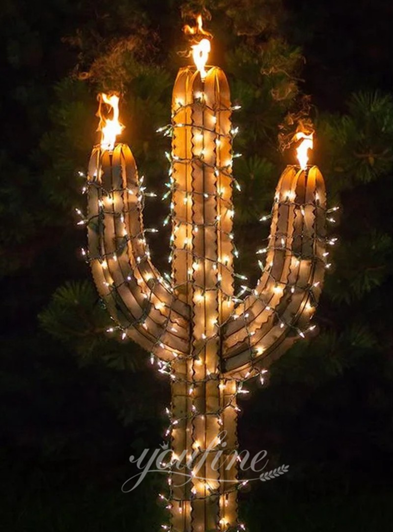 metal cactus with lights (3)