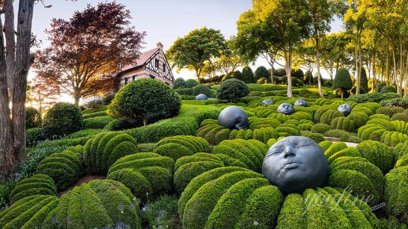 metal garden sculptures