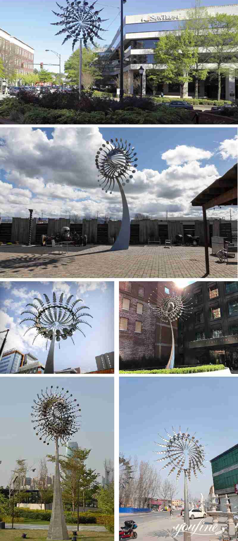 metal kinetic wind spinners - YouFine Sculpture