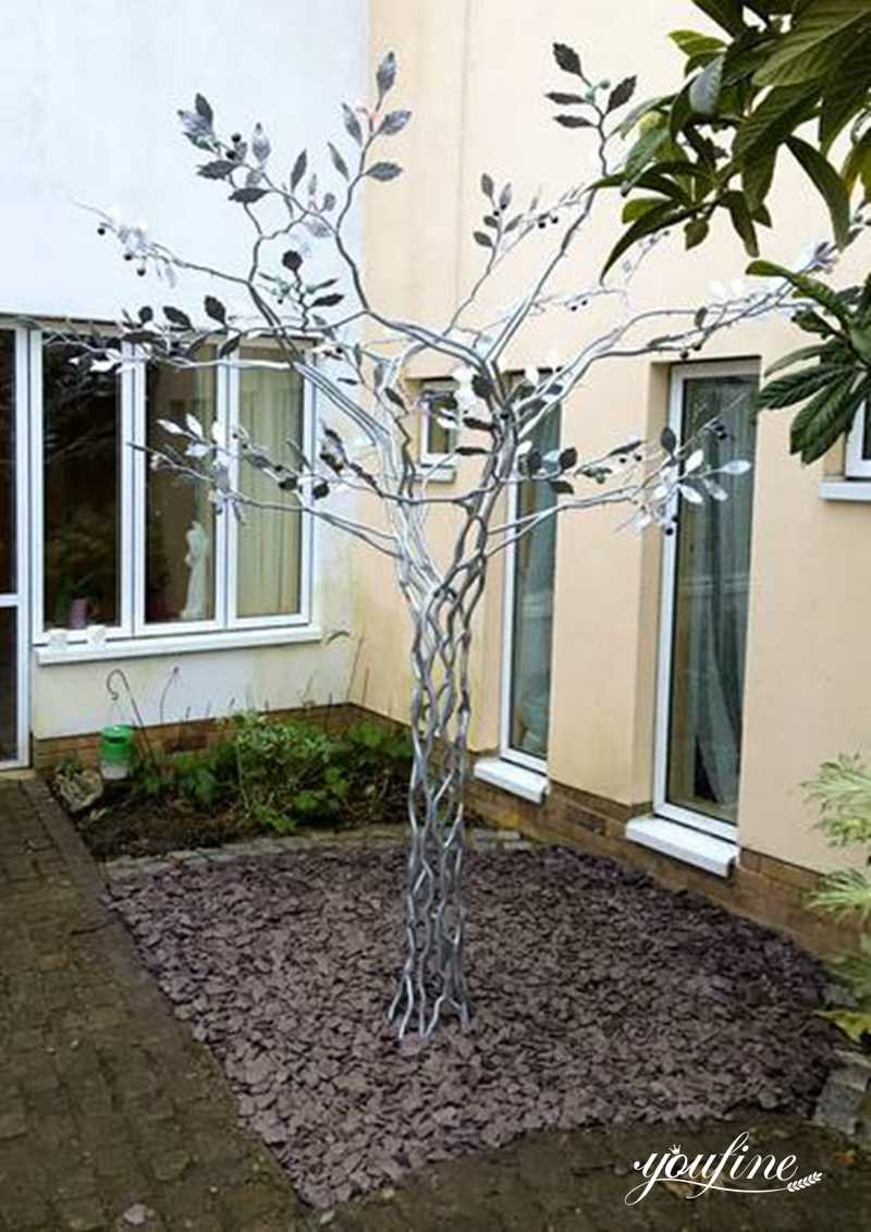 metal tree art sculpture-YouFine Sculpture (2)