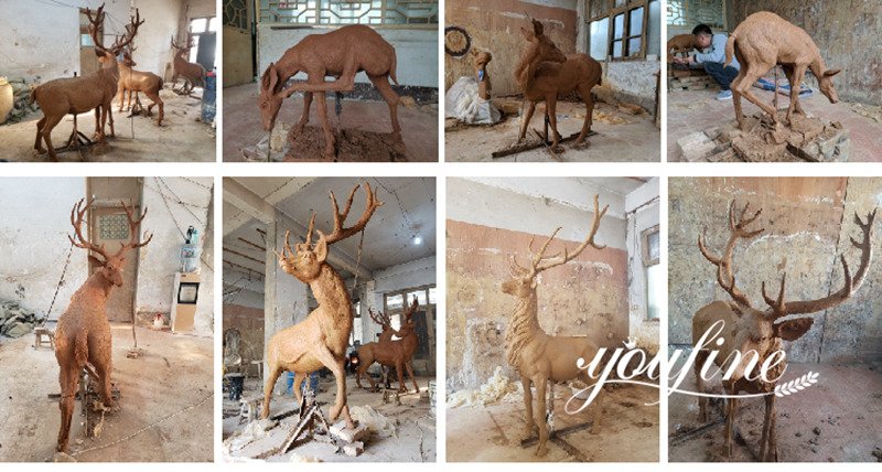 model of deer-YouFine Sculpture