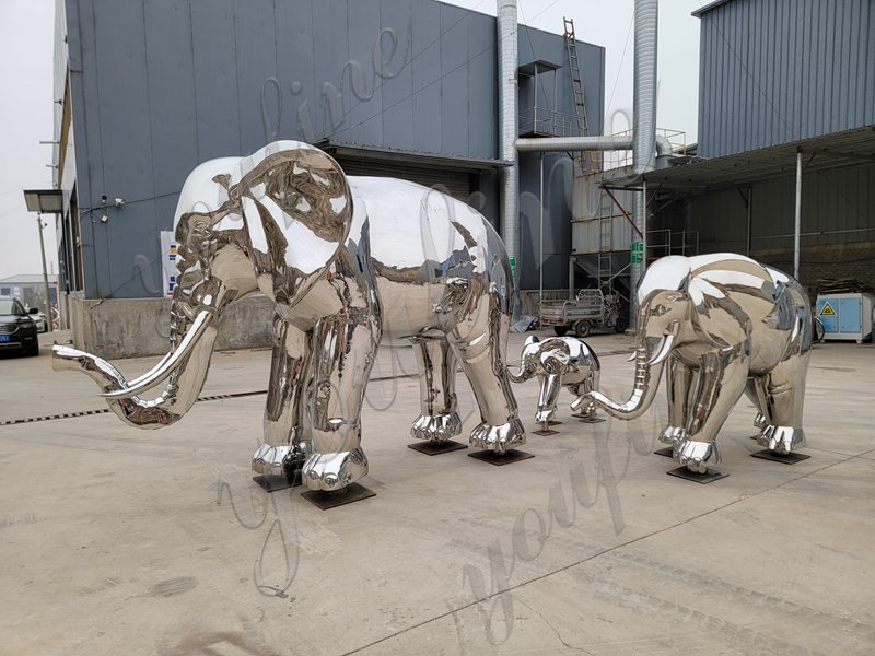 modern elephant sculpture - YouFine Sculpture (2)