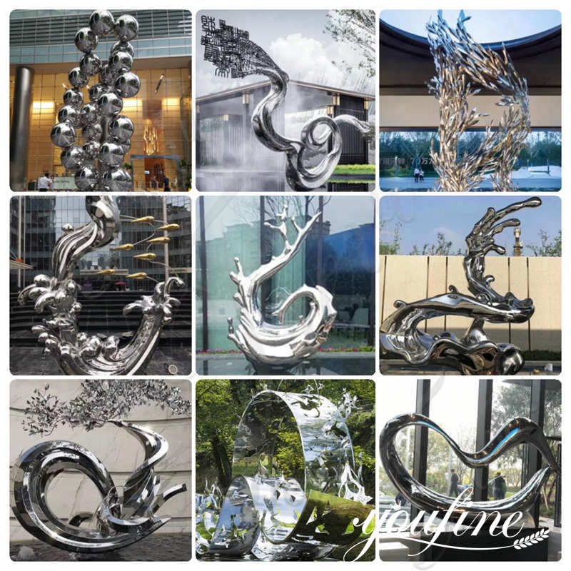modern water sculpture -YouFine Sculpture