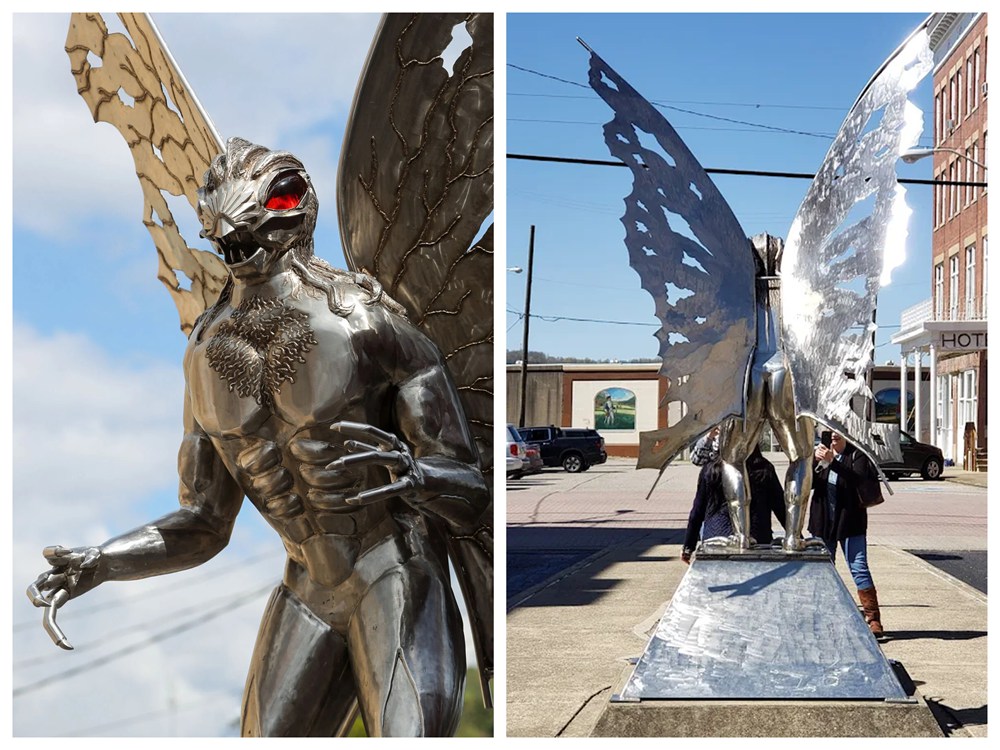 mothman statue details