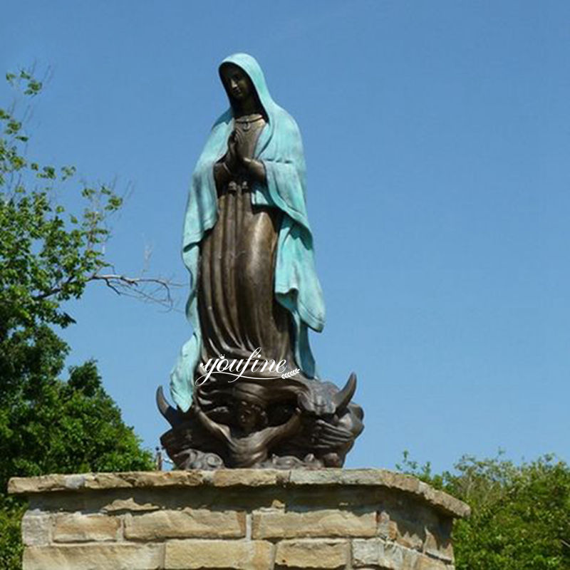 our lady of guadalupe statue outdoor-YouFine Sculpture
