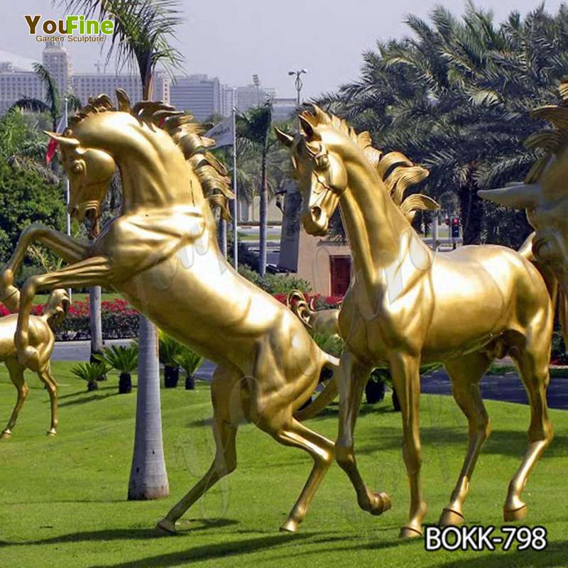 outdoor horse sculpture - YouFine Sculpture (1)