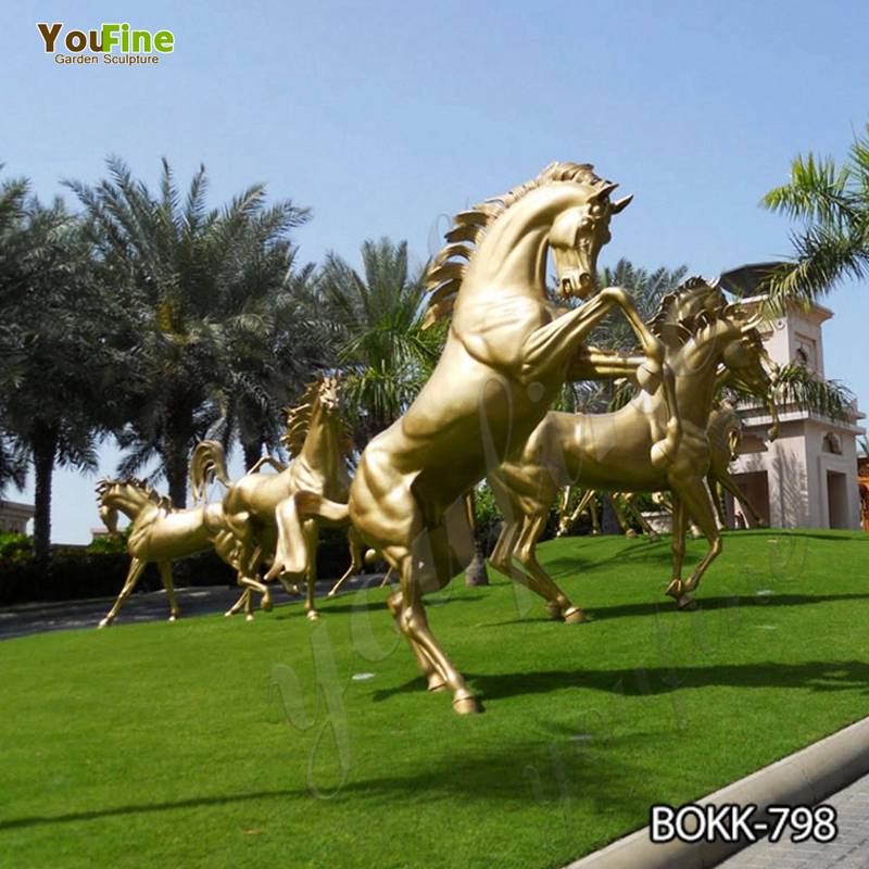 outdoor horse sculpture - YouFine Sculpture (2)
