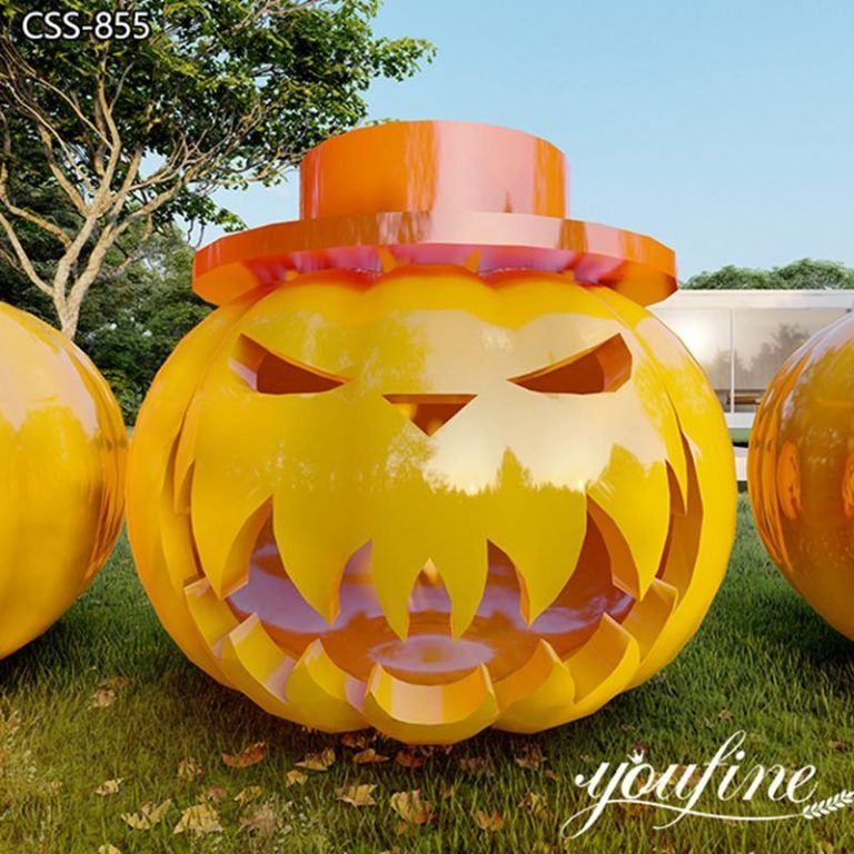 outdoor pumpkin statue -YouFine Sculpture