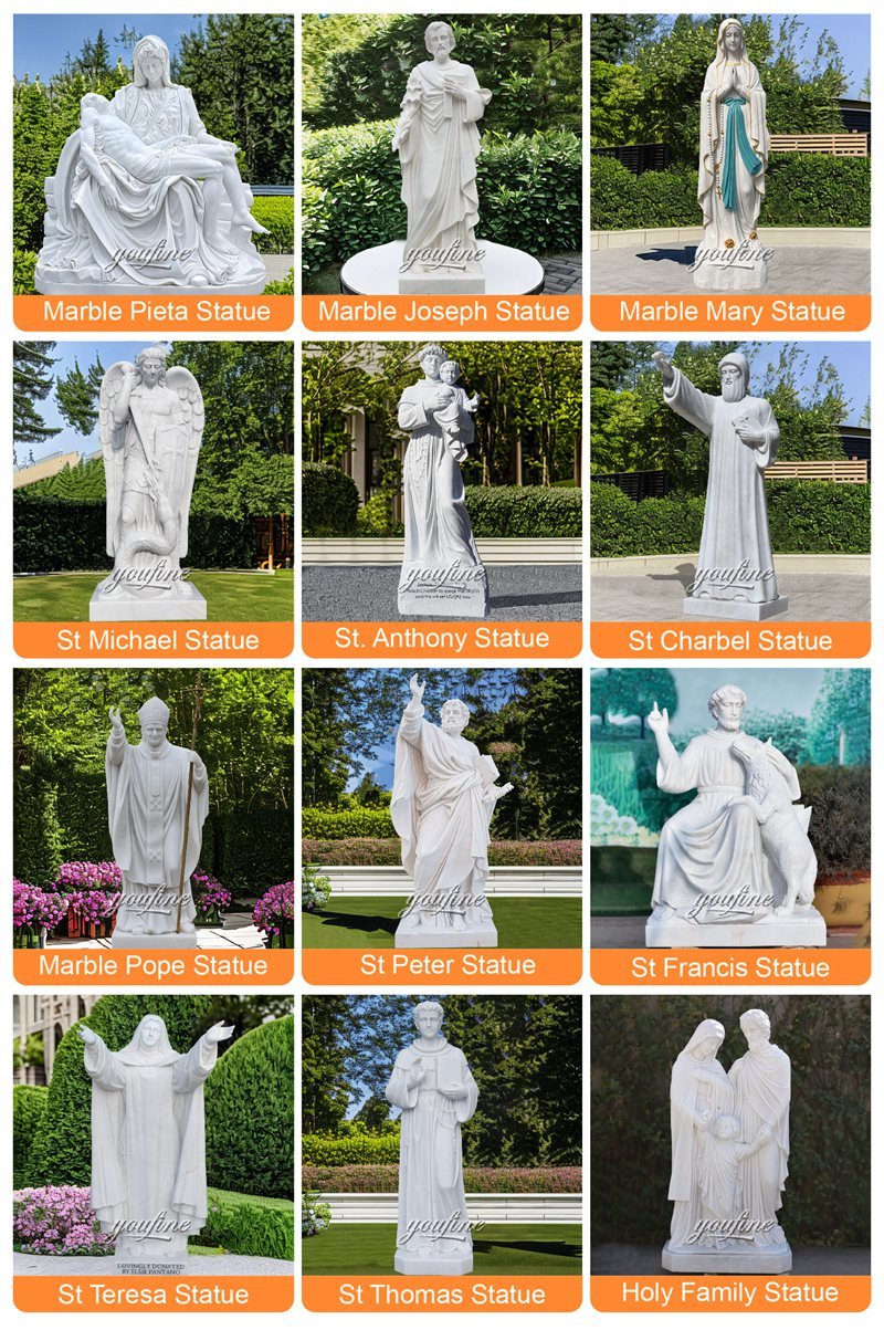 popular marble Saint sculptures