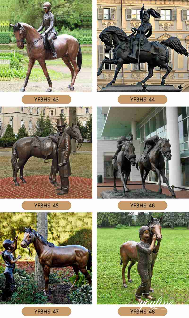racehorse sculpture - YouFine Sculpture